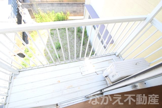 バルコニー　広々としたバルコニーです