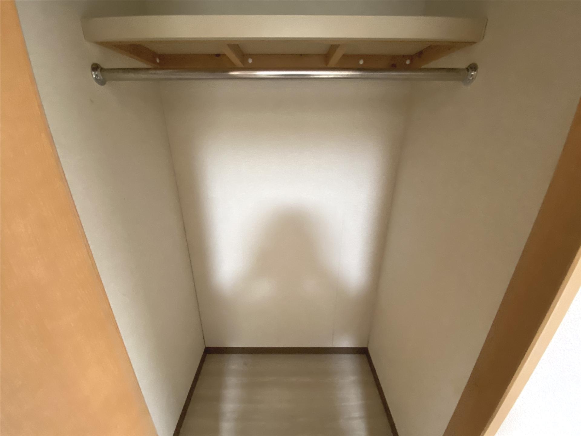 収納　クローゼット収納です