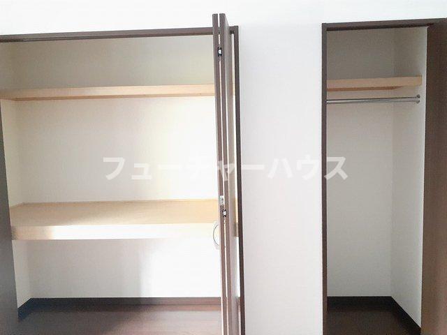 収納　十分な収納スペースがあります