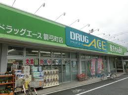 ドラックストア　ドラッグ・エース箭弓町店（ドラッグストア）まで309m
