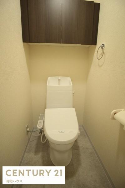 トイレ　温水洗浄便座完備のトイレです◎