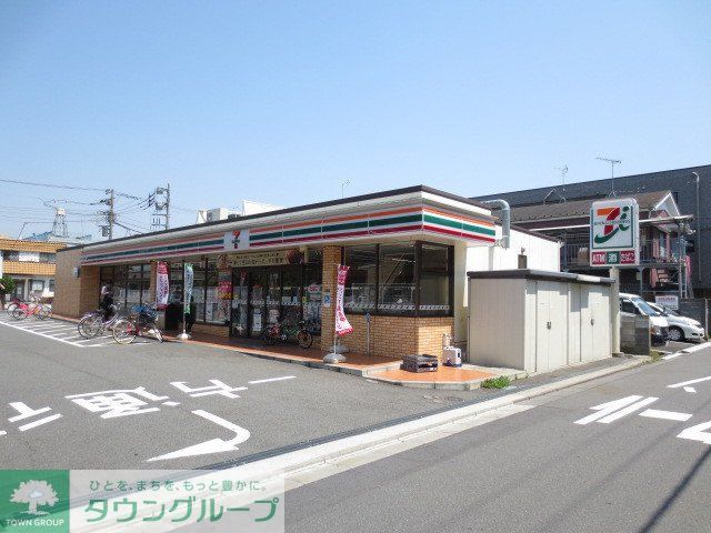 コンビニ　セブンイレブン川崎京町1丁目店（コンビニ）まで200m