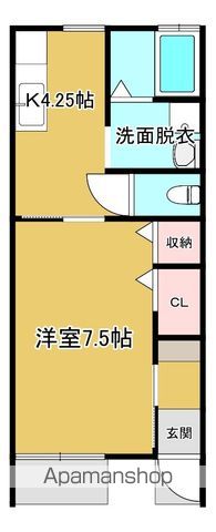 MスクエアIIIの間取り写真