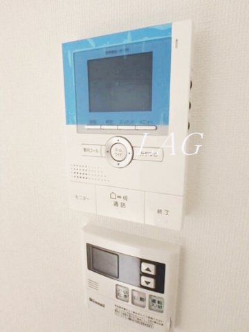 セキュリティ　モニター付きインターホンです。