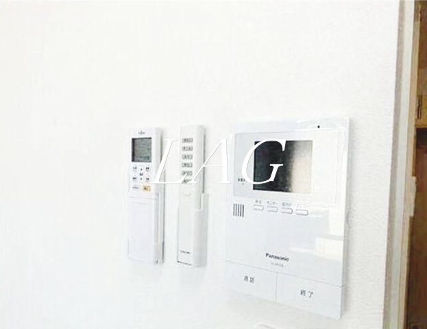セキュリティ　モニター付インターホンです。