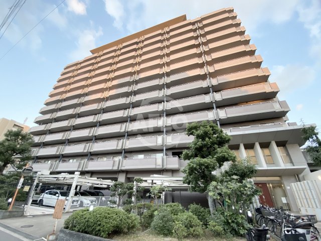 建物外観　南海ハイライズフラット天下茶屋　外観
