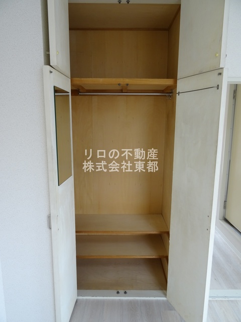 収納　奥行のある収納付です！増えがちな荷物をもスッキリ収納できます