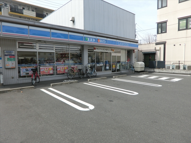 コンビニ　ローソン 江北六丁目店（コンビニ）まで185m