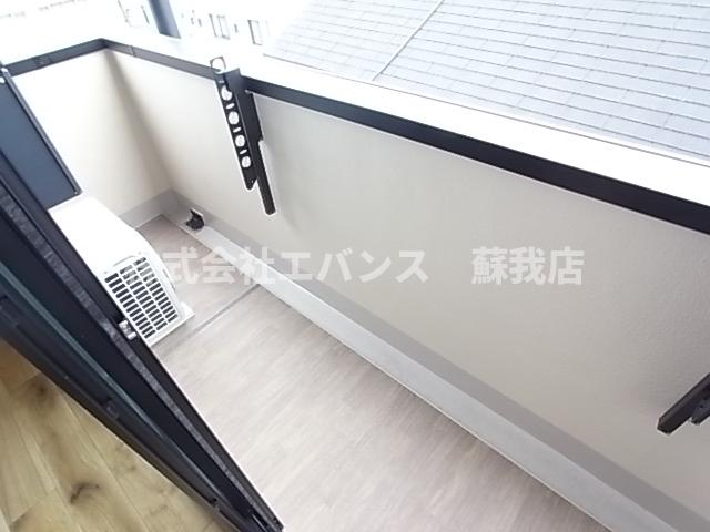 バルコニー　広々としたバルコニーです