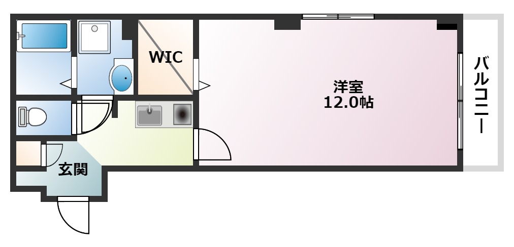 FORTE ASHIYAの間取り写真