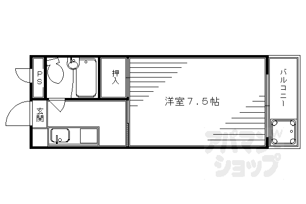アスビール三条の間取り写真