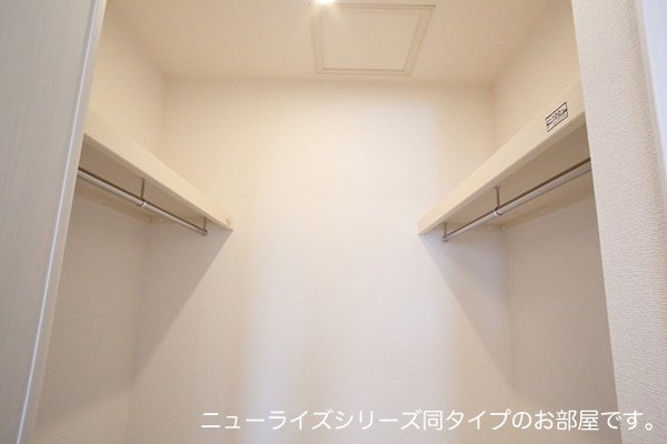 収納　大きなスペースがあり、収納には困りません