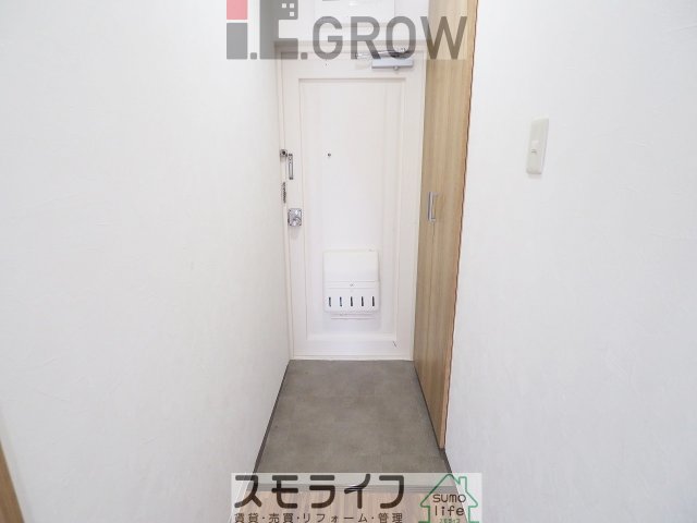 玄関　明るい玄関です