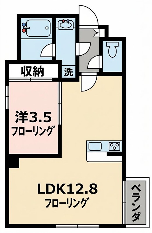 コルディア横濱サウスの間取り写真