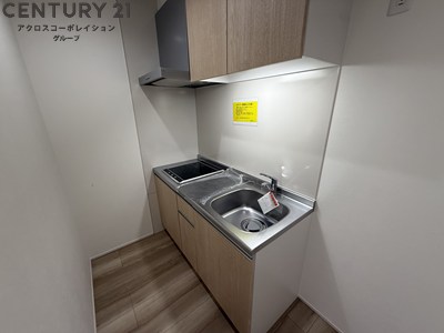 キッチン　独立キッチン・収納豊富なシステムキッチンIHコンロ