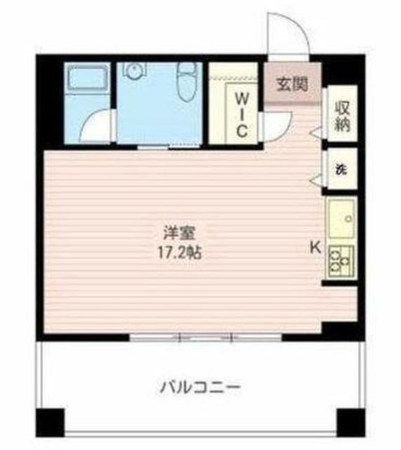 レジデンスシャルマン月島の間取り写真