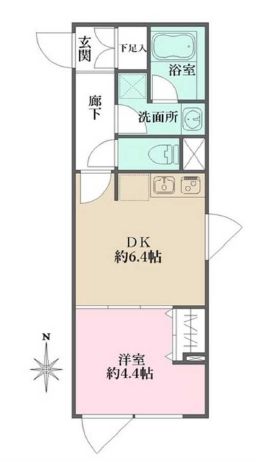 アリトオフラッツ自由が丘の間取り写真