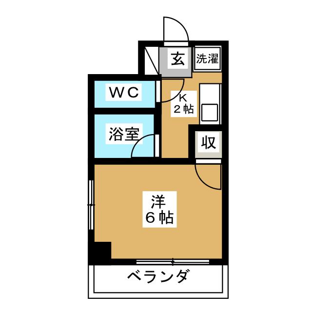 フジマンションボヌールの間取り写真