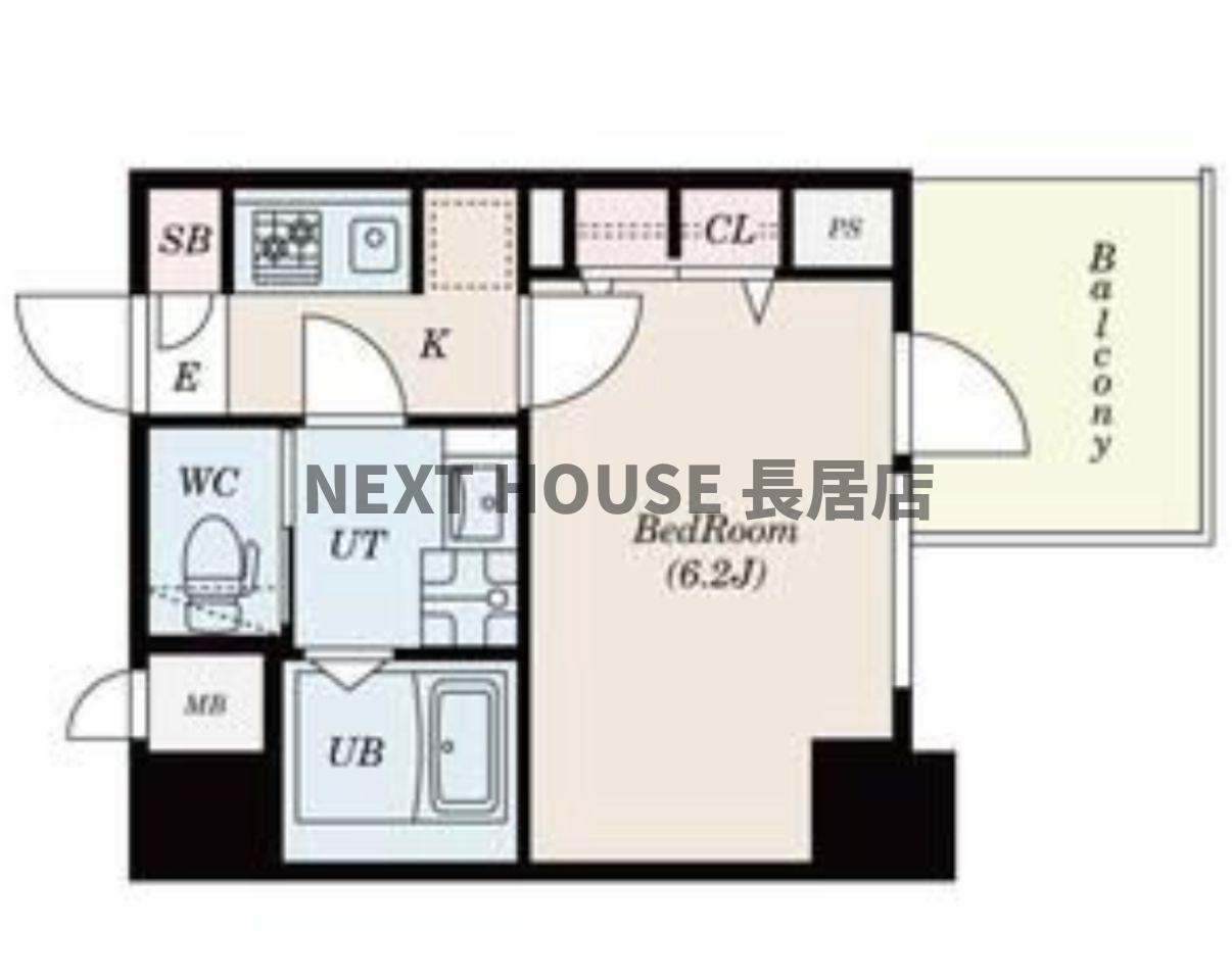 S-RESIDENCE新大阪Rishの間取り写真