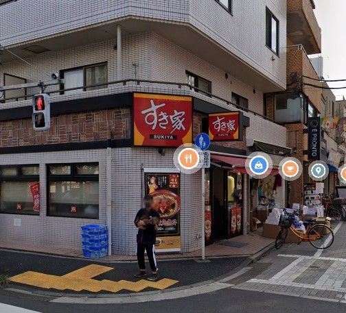 飲食店　すき家東十条三丁目店（飲食店）まで110m