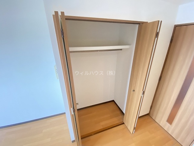 収納　クローゼット！