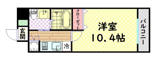 フェニックスレジデンス堺東の間取り写真