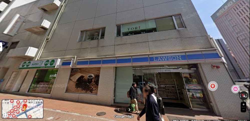 コンビニ　ローソン 加納町店（コンビニ）まで531m