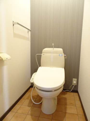 妙高はねうまライン 春日山駅 徒歩8分 2階建 築34年のトイレ写真