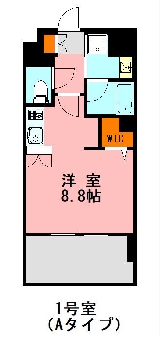 西鉄天神大牟田線 西鉄平尾駅 徒歩6分 14階建 築2年の間取り写真