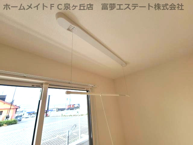 その他　室内物干し　※イメージ　同施工会社・別物件の写真です