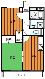 ハピネス２１の間取り