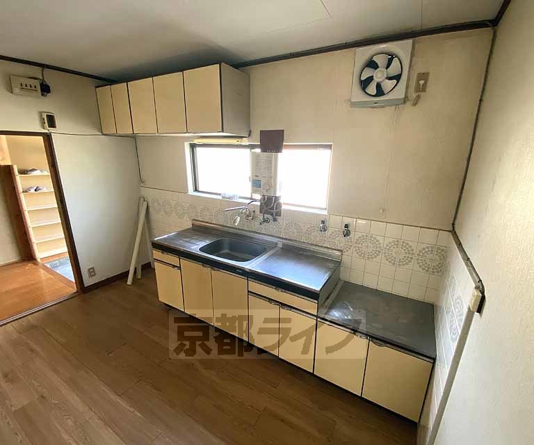 キッチン　ガスコンロ設置可