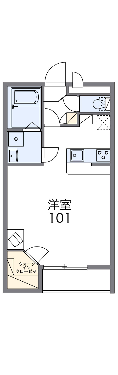 ウイローリバーの間取り