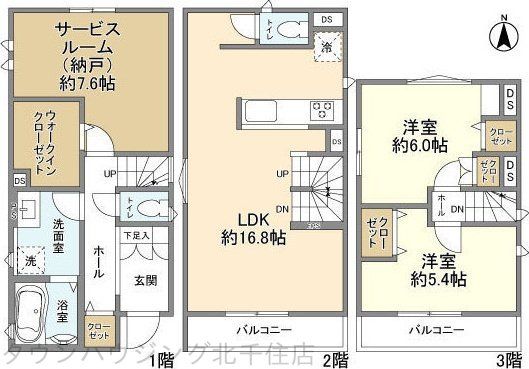 Ｋｏｌｅｔ谷在家_間取り_0