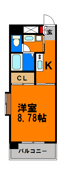 都町小川マンションの間取り