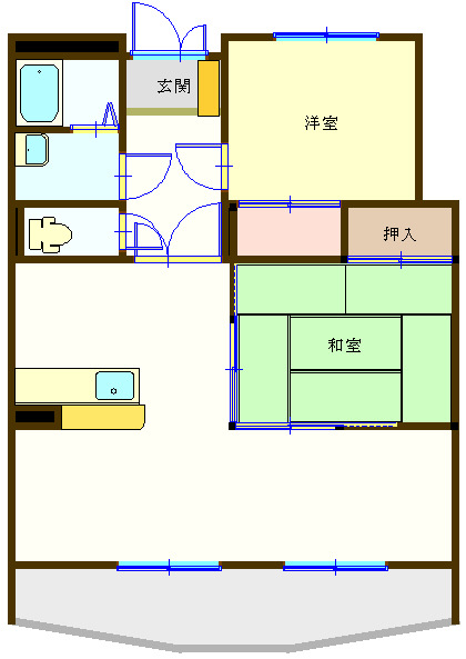 ドリームAの間取り