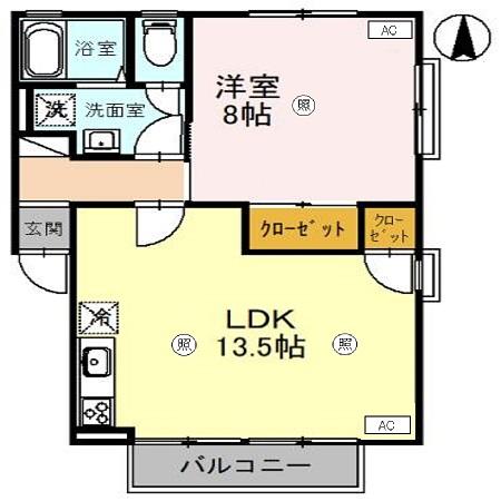 ラメール町屋の間取り