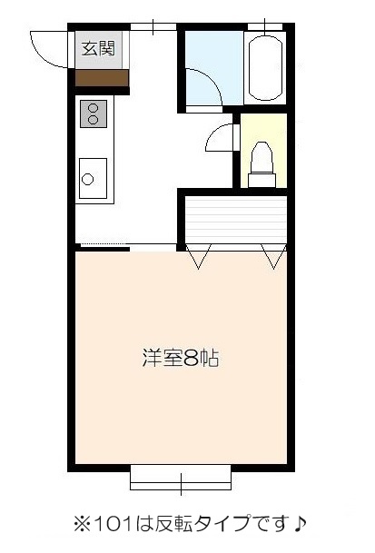 コーポ城北_間取り_0