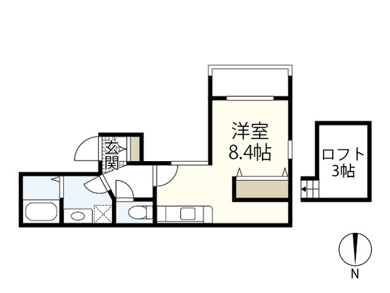 ファンタジービルの間取り