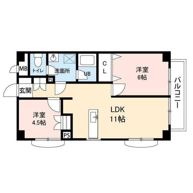 ロワイヤル東井堀１２の間取り