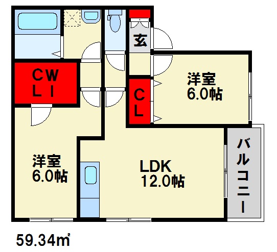 ラ・パンセの間取り