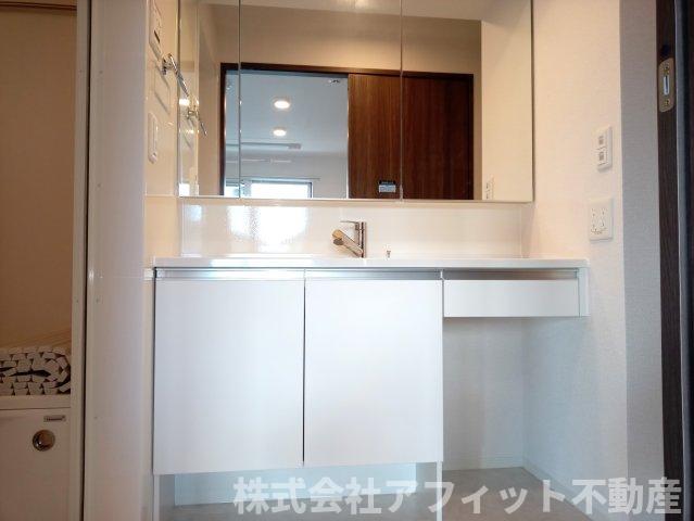 【D-residence川口Aの洗面設備】