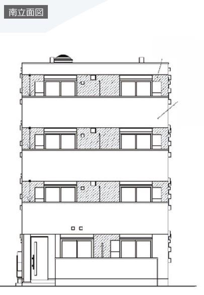 仮称）入谷シャノワールの建物外観