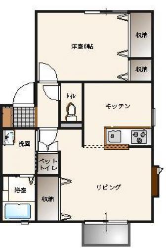 オークタウン　C棟の間取り