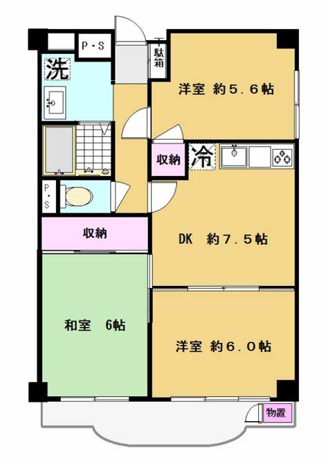 レスポワール志木の間取り