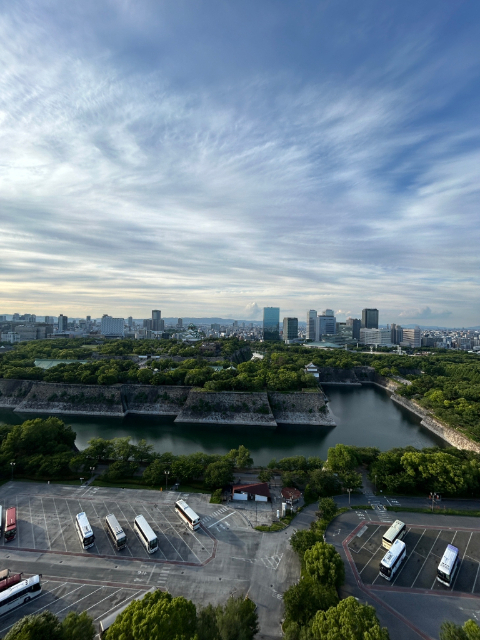 【メゾン・ド・ヴィレ大阪城公園前の眺望】