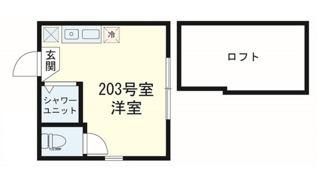 クオーレ板橋本町の間取り