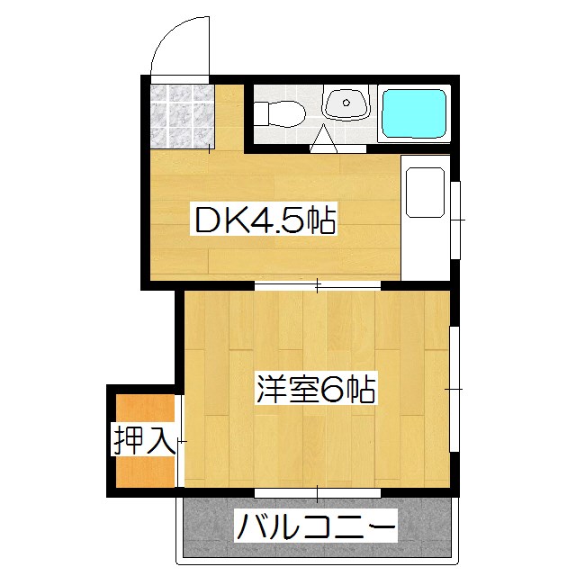 Stable勧修寺の間取り