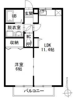 ローズマリーの間取り