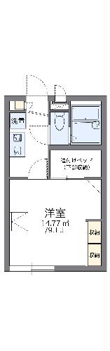 レオパレスポワールの間取り